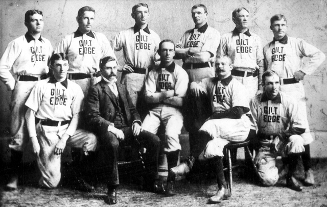 Gilt Edge with Ed Kripp, one of Sacramento's earliest professional teams.